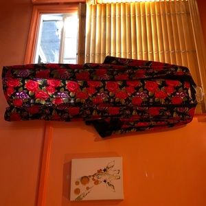 Victoria’s Secret silk robe/ matching night slip.